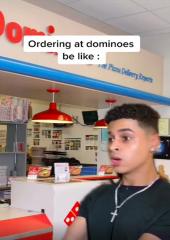 Ordering a Pizza at Dominos