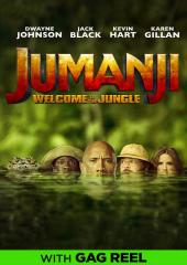Jumanji: Welcome to the Jungle with Gag Reel