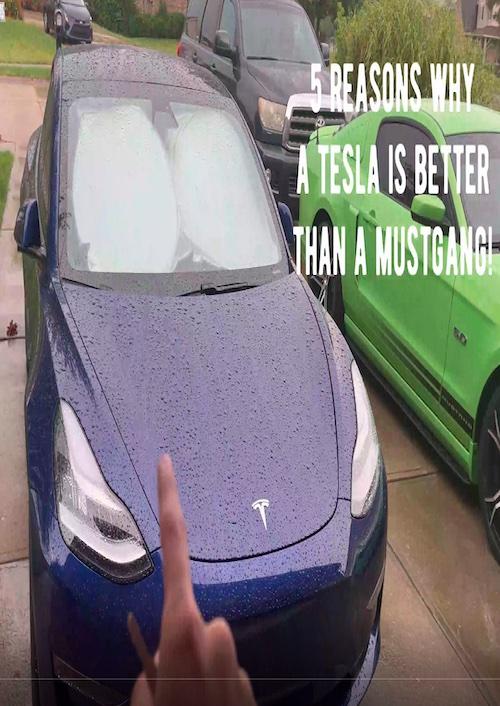Tesla vs. Mustang