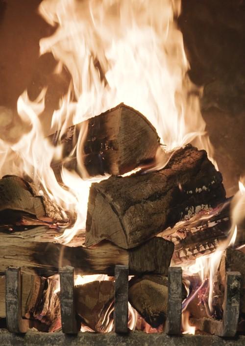 Rustic Fireplace: Laurentians