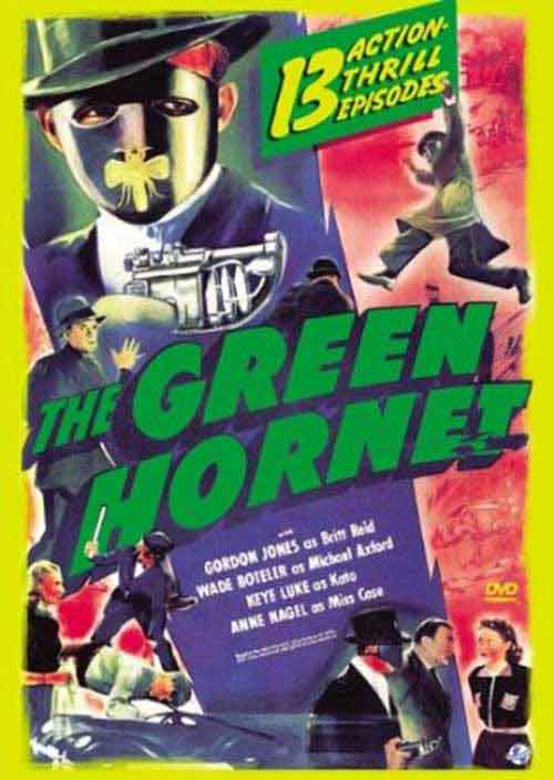 The Hornets Trapped" - Our hero Britt Reid, disguised as the Green Hornet, is snapped by a Sentinel photographer as he hurriedly leaves the house of a cleaner named Lavensen. Monroe sees the pictures in the Sentinel and, realizing the Hornet is on the trail of Lynch, head of the Cleaners' racket, orders Lynch and his shop removed and evidence planted pointing to the Hornet as the perpetrator of the crime. Corey and Dean saturate Lynch's plant with combustible cleaning fluid, and when the Hornet traps Lynch in his shop, the shops begins to light fire."The Hornets Trapped - The Green Hornet S1 E9